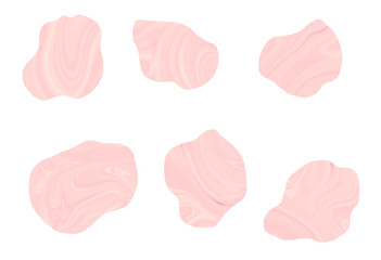 マーブル花びらセット