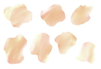 マーブル花びらセット