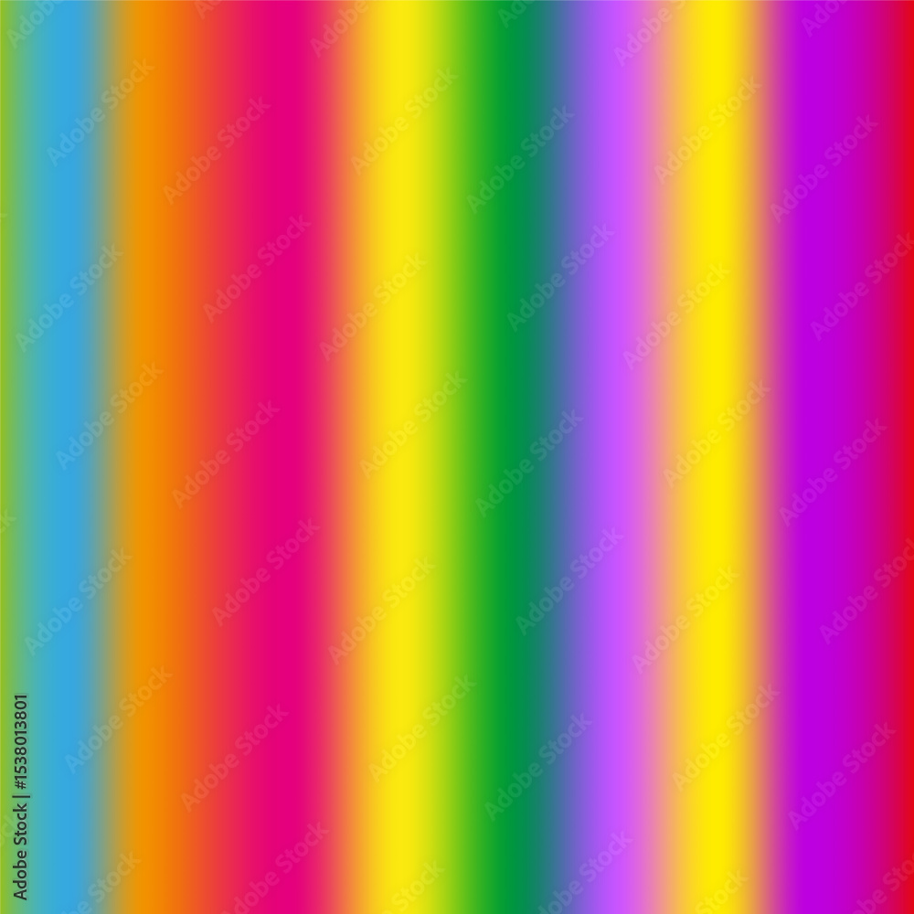 Aufkleber rainbow color stripes. vertical spectrum bands. vector gradient background. bright colorful pattern.