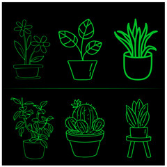 Flower   Vector Set 17