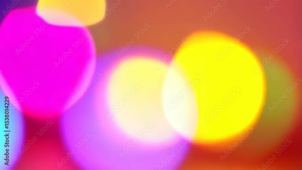 Poster abstract iridescent light leaks and lens flares with dreamy pastel gradient colors creating a soft, 