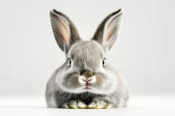 Obraz premium Pure happiness radiating from a baby rabbit in a tranquil setting.