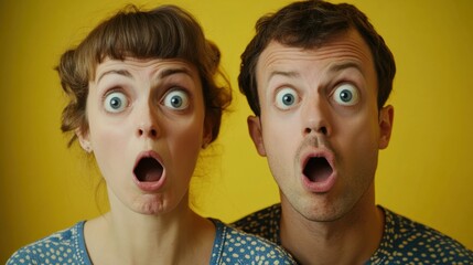A Shocked Couple.