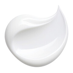 Empty white porcelain dinner plate isolated on a clean white background