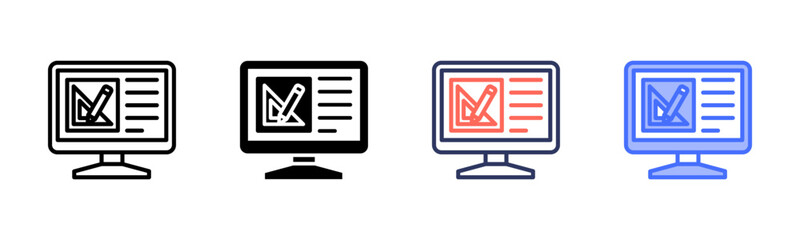 Online Designing Icon