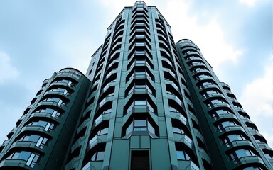 lloyds building, low perspective angle architecture. Concept, economy, finance, insurance and interest rates. High quality