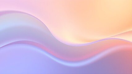 Obraz premium Elegant Colorful Abstract Gradient Background in Soft Pastel Tones – 4K Minimalist Design
