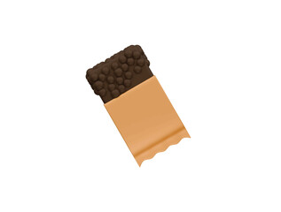 snack bar icon 3d illustration render