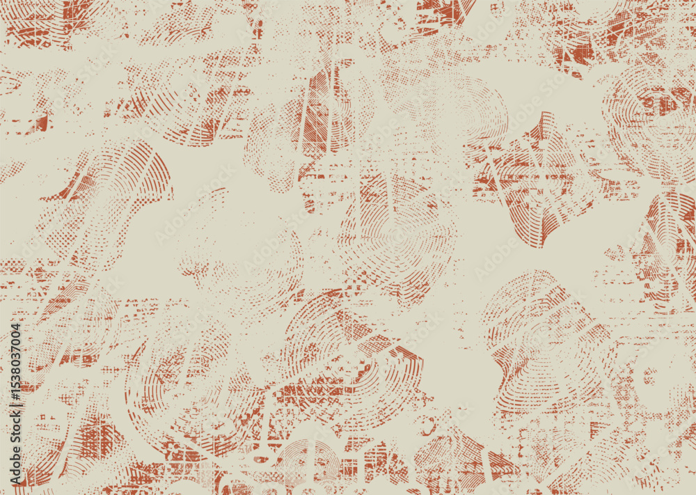 Aufkleber Glitch distorted geometric shape . Noise destroyed logo . Trendy defect error shapes . Glitched frame .Grunge textured . Distressed effect .Vector shapes with a halftone dots screen print texture.
