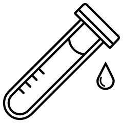 Medical Blood Tube Icon