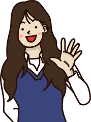 공부하는 학생들, 교실에서 공부하는 모습, 시험 준비, 집중하는 청소년, 책상 앞에서 필기하는 모습 등 교육과 학습을 주제로 한 감성 일러스트 세트