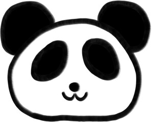 Hand Drawn Panda Illustration