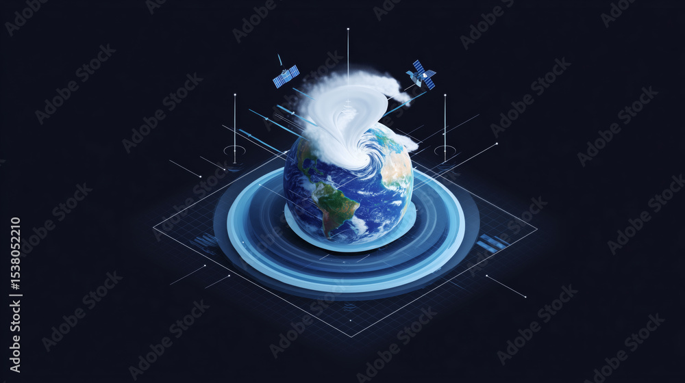 Poster advanced technology facilitates climate monitoring through various methods.