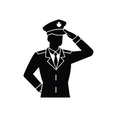 police officer vector illustration