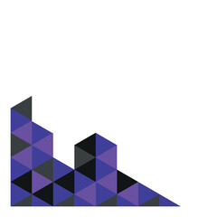 Fototapeta premium Triangle Geometric Corner