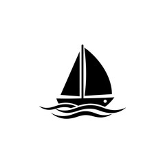 Fototapeta premium sailing ship vector illustration