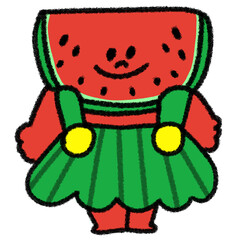 甘くておいしいスイカちゃん