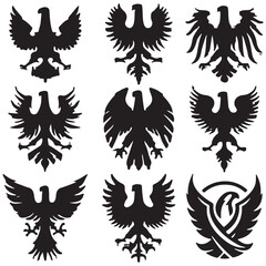Fototapeta premium eagle vector image