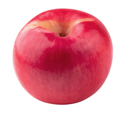 Fresh and Juicy Red Apple with Vibrant Skin isolated on a transparent background
