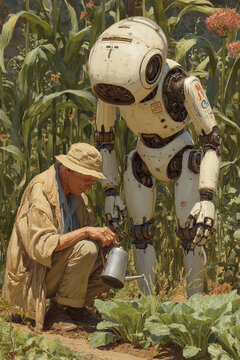 Wisdom and Wires: Gardening with a Robotic Companion