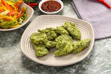 Indian cuisine - Mint chicken tikka