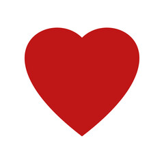 Heart, love, romance or valentine's day red heart. Heart vector icons. Artistic red heart love symbols isolated editable.