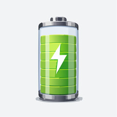Fully Charged Battery Icon