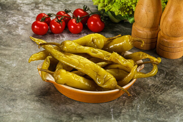 Canned marinated jalapeno pepper