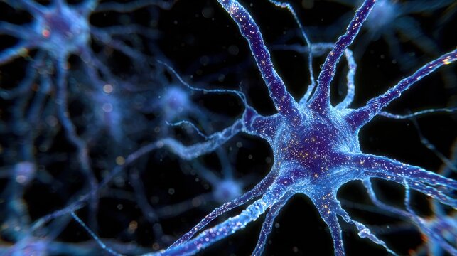 Neurons with Dendrites and Axons in a Neural Network