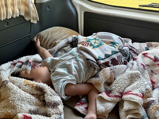 Van journey.