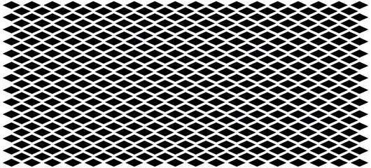 Half tone black grunge dots on white background, checkered background Wallpaper Vector old diamonds background with cracks, vector illustration