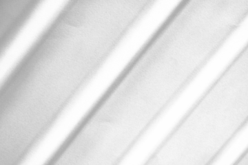 Abstract shadow drop on white wall background overlay mockup effect