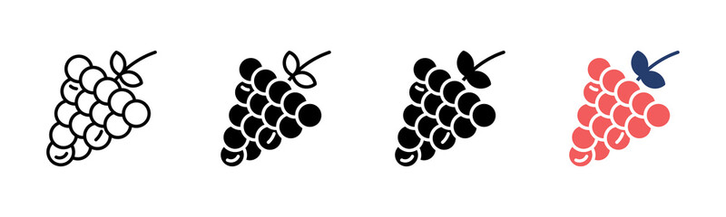 Blackberry icon sheet multiple style collection