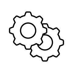 Gear icon vector. clockwork illustration sign. Mechanics symbol. Settings logo. Fix web icon.