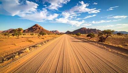 Fototapeta premium road in the desert