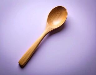 Classic Wooden Spoon with Smooth Finish and Timeless Design