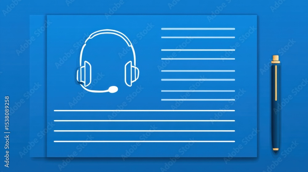 Poster support hotline card layout with customizable space for contact information and assistance details