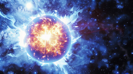 Distant star with erratic flickers, a cosmic enigma defying known patterns
