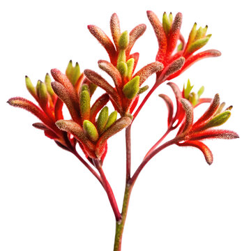 Kangaroo Paw Without Text Clean On transparent background