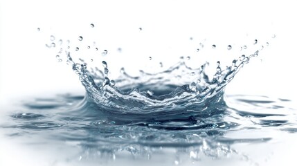 Dynamic Water Splash Captured in High Detail