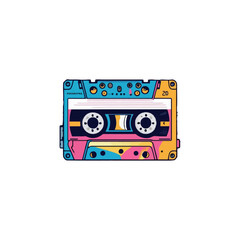 pop art cassette