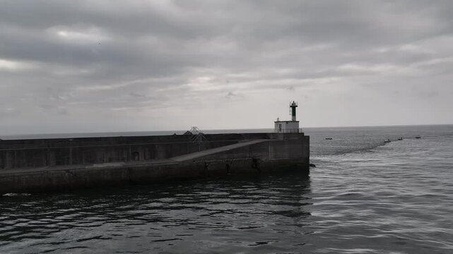 Barra de San Esteban en Muros de Nalon, Asturias