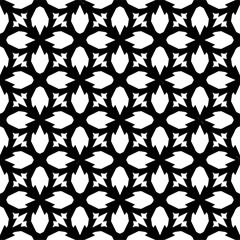 Vector monochrome seamless pattern. Abstract texture for fabric print, card, table cloth, furniture, banner, cover, invitation, decoration, wrapping.seamless repeating pattern.Black and 
white color.