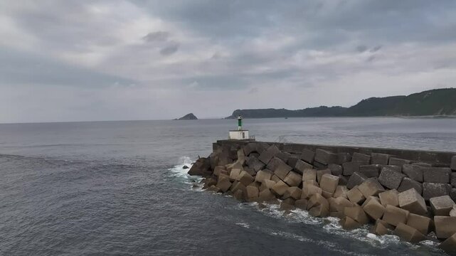 Barra de San Esteban en Muros de Nalon, Asturias