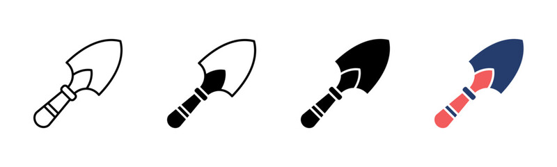 Spade icon sheet multiple style collection