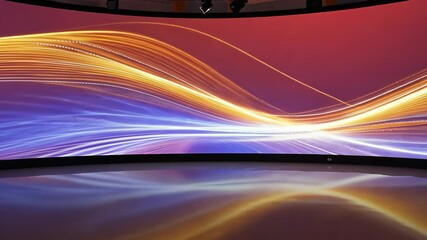 flashing Led wall light. Animation of flashing light bulbs on led wall or projectors for stage lights. motion video. - Powered by Adobe