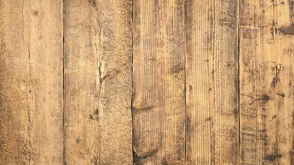 brown wood texture, old planks table background