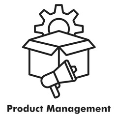 Product Management Outline Icon