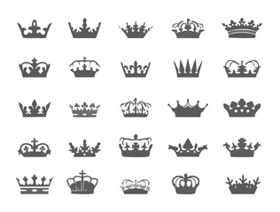 Heraldic crown collection big...