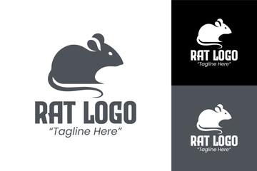 Professional and Simple Rat Logo for Business and Corporate Branding